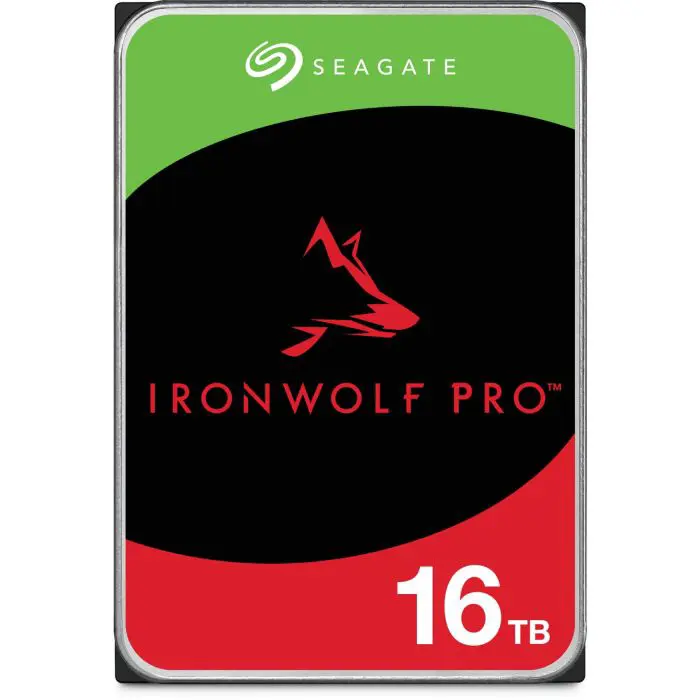 Seagate NAS Hard Drive 16TB 7200 256MB SATA3 IronWolf PRO