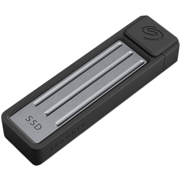 Seagate Ultra Compact SSD, USB-C 3.1 - 1 TB, dunkelgrau-STMX1000400