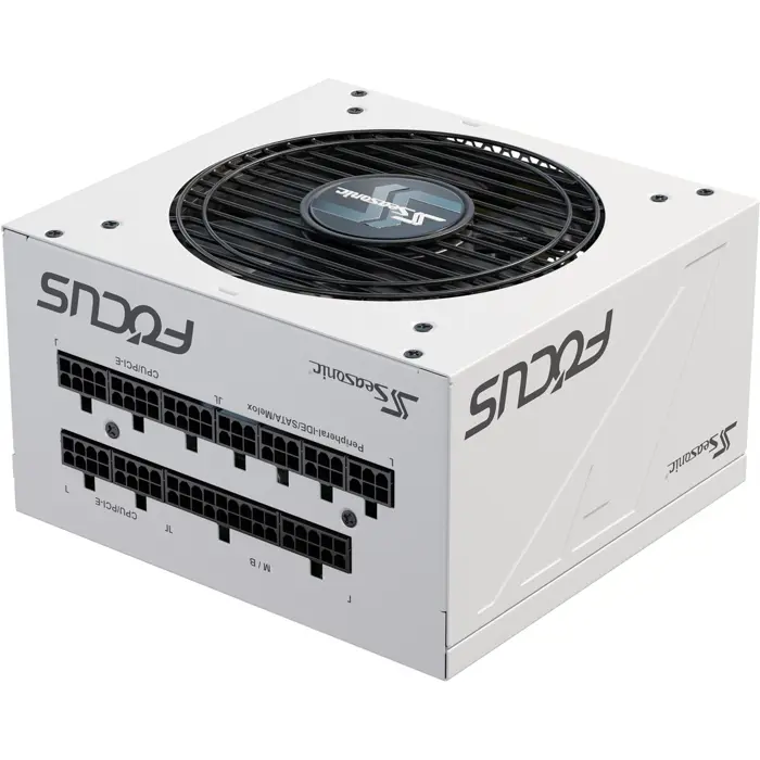 Seasonic FOCUS GX-1000 ATX2.4 WHITE, PC power supply (white, 6x PCIe, cable management, 1000 watts)