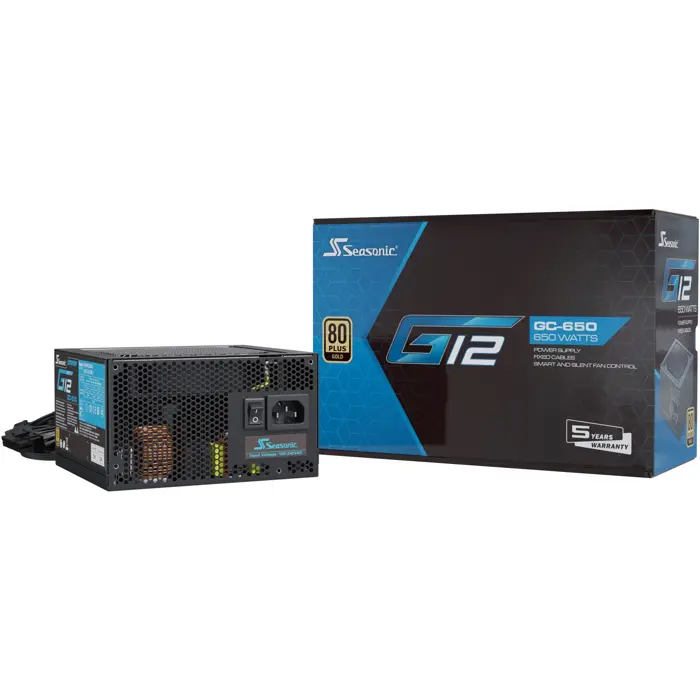 Seasonic G12 GC-650 (2024), PC power supply (650 watts)