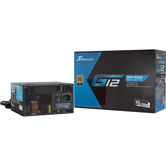 Seasonic G12 GM-650, PC power supply (650 watts)