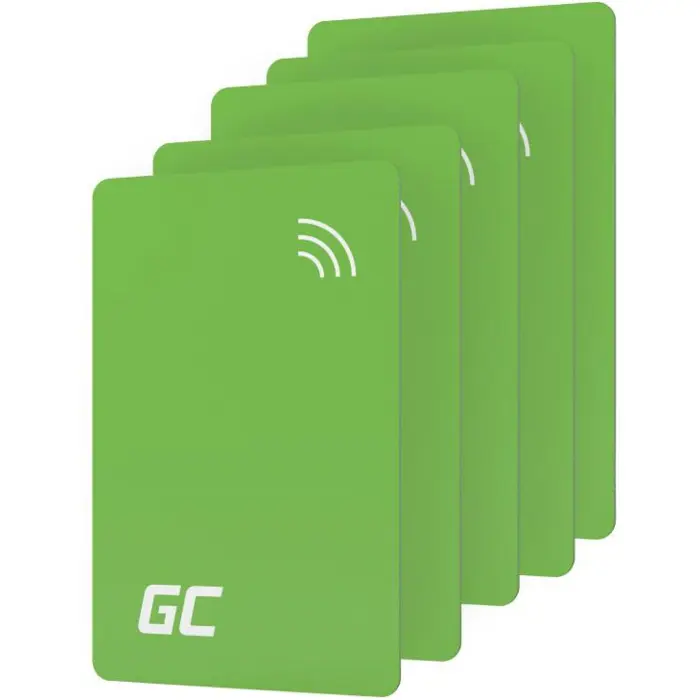 SET OF 5 NFC ACCESS CARDS FOR THE Greencell HabuDen EVGCAKNFC5 EV CHARGING STATION