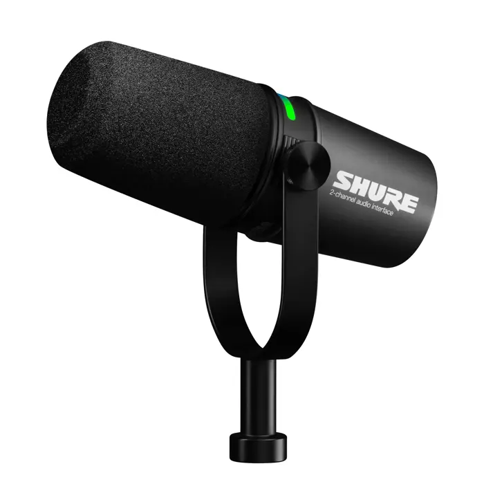 Shure MV7i Mikrofon mit integriertem Interface-MV7I