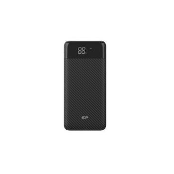 Silicon Power punjač Powerbank GP28, 10000mAh, 10.5W, 2×USB-A/1×USB-C (PD)/Micro USB, crni