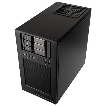 SilverStone Case Storage CS330 Micro-ATX kućište - crno SST-CS330B