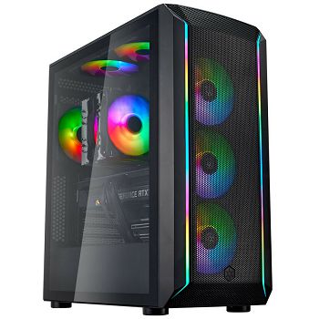 SilverStone Fara 511Z Midi-Tower kućište, Tempered Glass - crno SST-FA511Z-BG