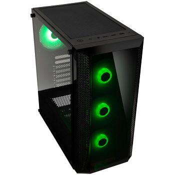 SilverStone Fara B1 Pro Midi-Tower kućište, ARGB, Tempered Glass - crno SST-FAB1B-PRO