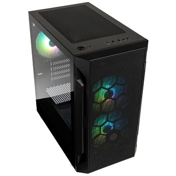 SilverStone Fara H1M PRO Micro-ATX kućište, ARGB - crno SST-FAH1MB-PRO