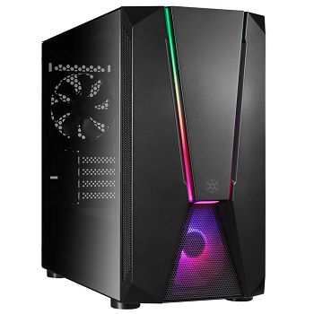 SilverStone Fara V1M Pro Micro-ATX kućište, ARGB, Tempered Glass - crno SST-FAV1MB-PRO