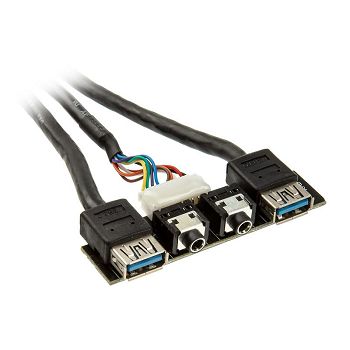 SilverStone I/O Portovi USB3.0 za SG03B-F, SG04B-F, GD04, GD08, SG08 G01303260