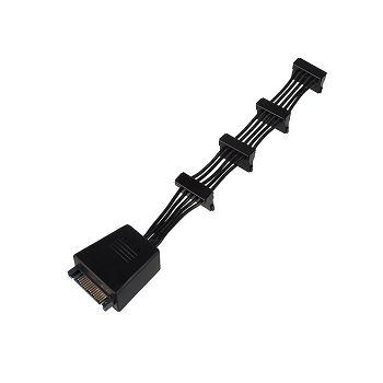 SilverStone SATA Power Adapter Cable with Capacitor SST-CP06