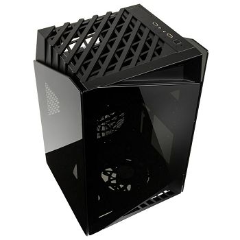 SilverStone SST-LD03B Lucid Mini-ITX kućište - crno SST-LD03B