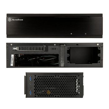 SilverStone SST-ML06B Milo HTPC kućište - crno SST-ML06B USB 3.0