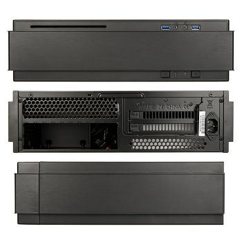 SilverStone SST-ML07B USB3.0 Milo HTPC kućište - crno SST-ML07B