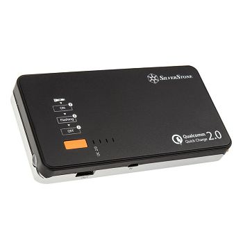 SilverStone SST-PB06BS Powerbank mit KFZ-Starthilfe - 10.000 mAh SST-PB06BS