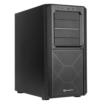 SilverStone SST-SED1-B Seta D1 Midi-Tower - crno SST-SED1-B