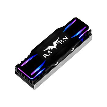 SilverStone SST-TP03-ARGB - M.2 SSD Kühler mit ARGB - schwarz SST-TP03-ARGB