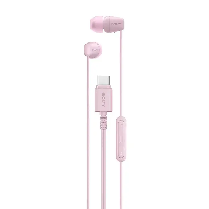 Sony IER-EX15C, USB-C slušalice, roza