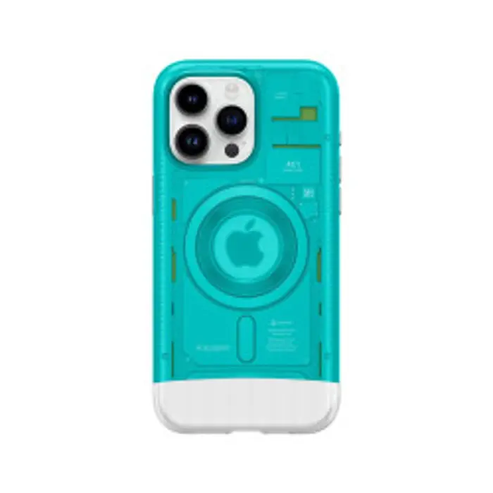 Spigen Classic C1 MagSafe, bondi blue - iPhone 15 Pro Max