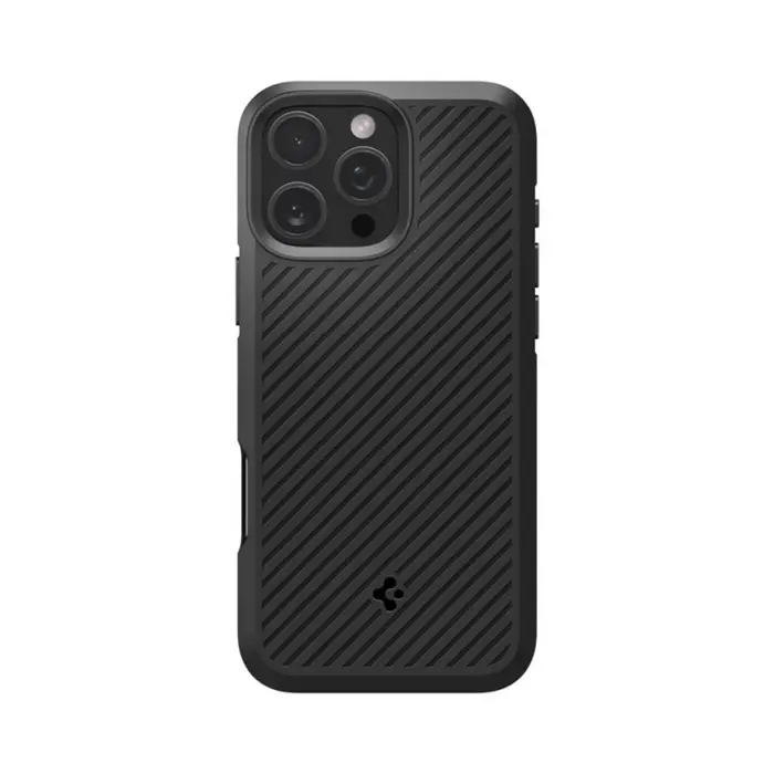 Spigen Core Armor, matte black - iPhone 16 Pro (ACS08157)