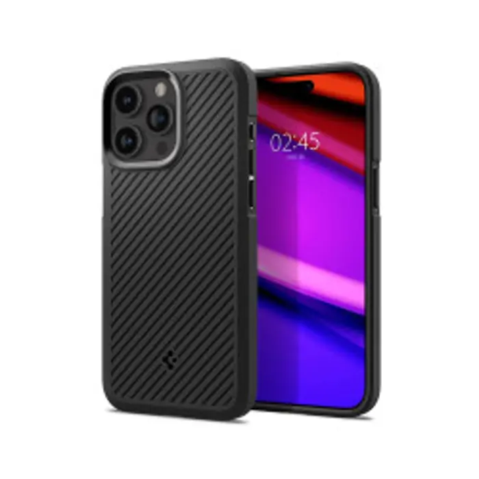 Spigen Core Armor, zaštitna maska za telefon, mat crna - iPhone 15 Pro Max (ACS06441)