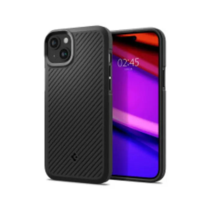 Spigen Core Armor, zaštitna maska za telefon, mat crna - iPhone 15 Plus (ACS06454)