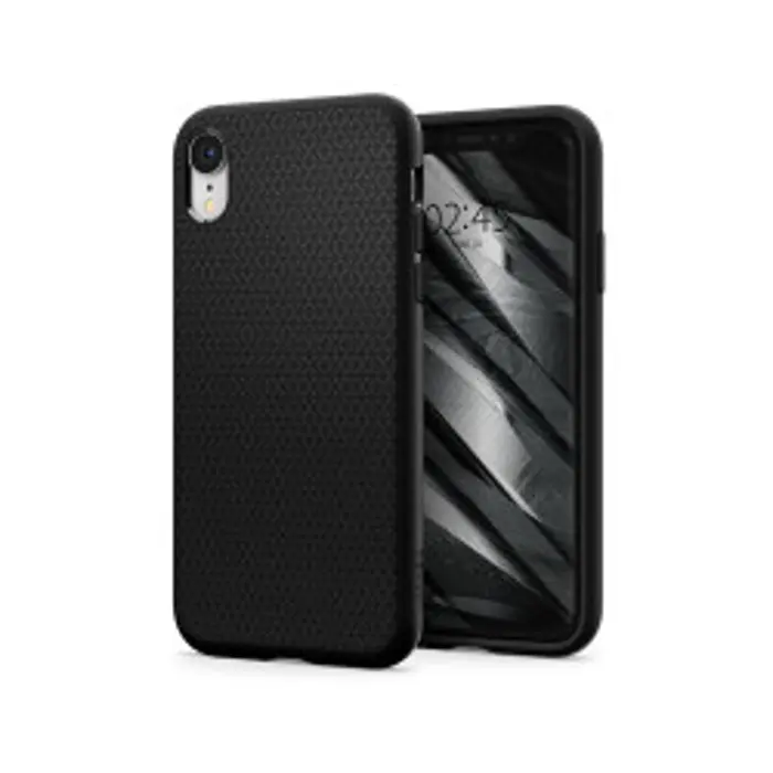 Spigen Liquid Air, zaštitna maska za telefon, crna - iPhone XR