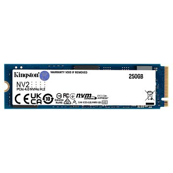 SSD 250GB KINGSTON NV2 PCIe M.2 2280 NVMe