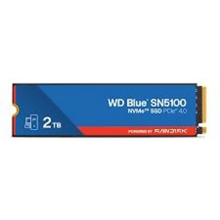 SSD 2TB WD BLUE™ SN5100 M.2 2280 NVMe WDS200T5B0E