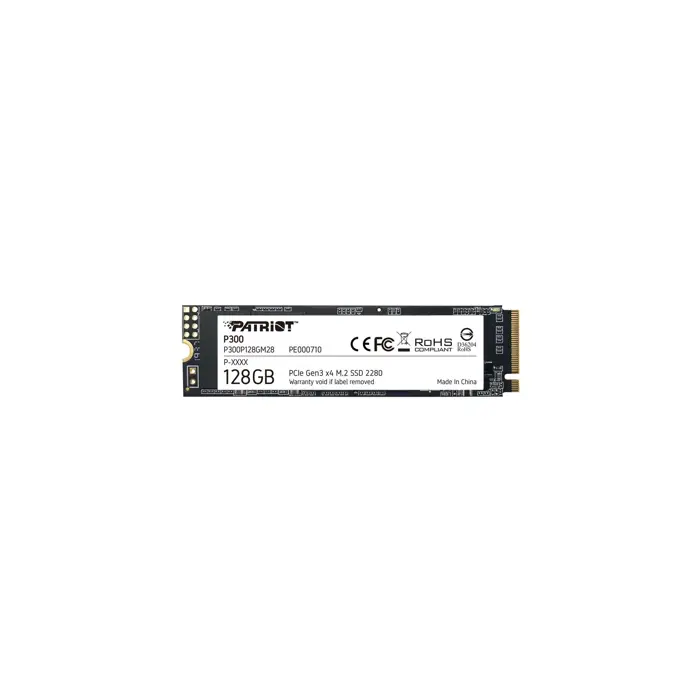 SSD PATRIOT P300 M.2 PCI-EX4 NVME 128 GB