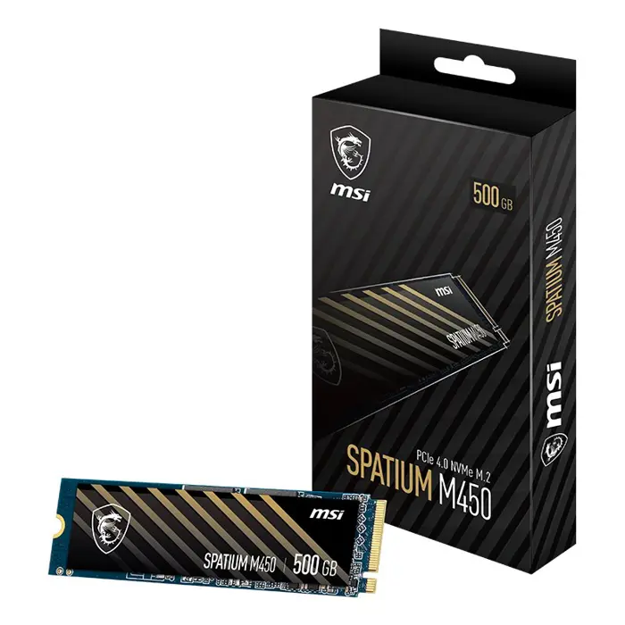 SSD PCIe Gen4 M.2 NVMe 500GB MSI S78-440K380