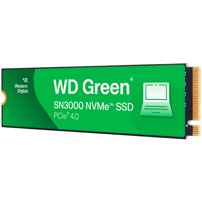 SSD WD Green SN3000 NVMe (M.2 2280, 1TB, PCIe Gen4x4)