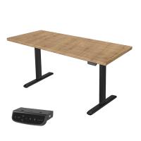 UVI STANDARD V2 električni sit-stand stol - Chalet Oak i crni okvir - 2717