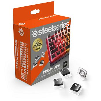 Steelseries Prismcaps, DE Layout - black 60379