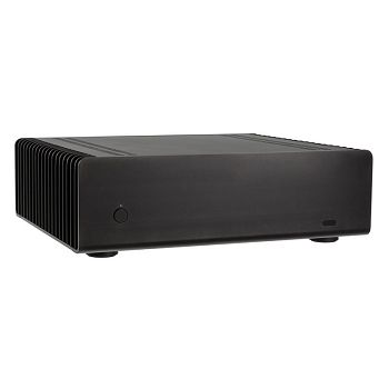 Streacom ST-FC9B Alpha Fanless HTPC Aluminum Case - Black ST-FC9B-ALPHA