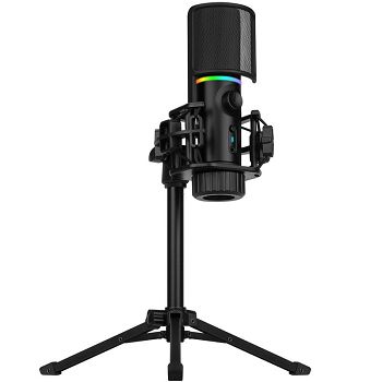 Streamplify MIC RGB Mikrofon, USB-A, black - inkl. tripod SPMC-MZ1C127.11