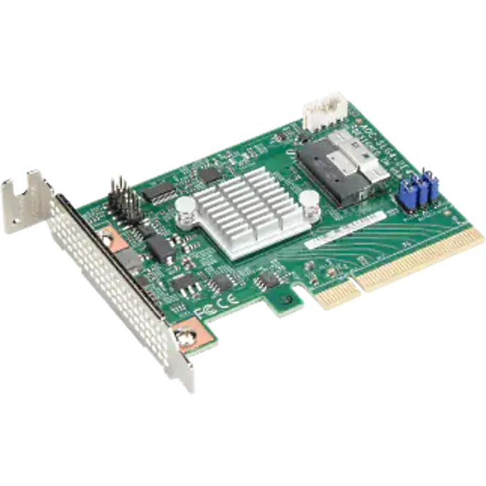 Supermicro AOC-SLG4-2E4T Dual-Port Gen-4 Internal NVMe Host Bus Adapter