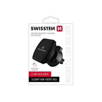 SWISSTEN držač za mobitel, magnetski, za ventilaciju S-GRIP AIR VENT M3