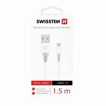 SWISSTEN kabel USB/microUSB, 1.2m, bijeli, BOX