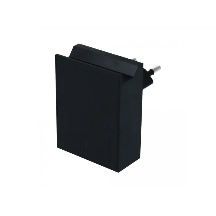 SWISSTEN punjač za AC220, 2xUSB, 3.1A, SMART IC, držač, crni