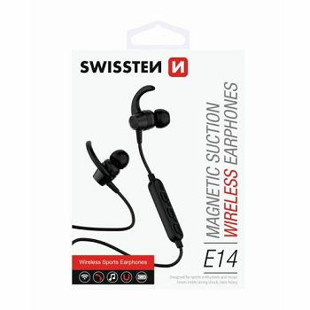 SWISSTEN slušalice Bluetooth, mikrofon, Handsfree, In-ear, crne ACTIVE