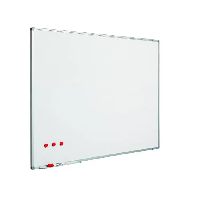 Tabuľa 90x120cm, biela univerzálna Softline;keramický magnetický povrch - Premium Obnovljeno