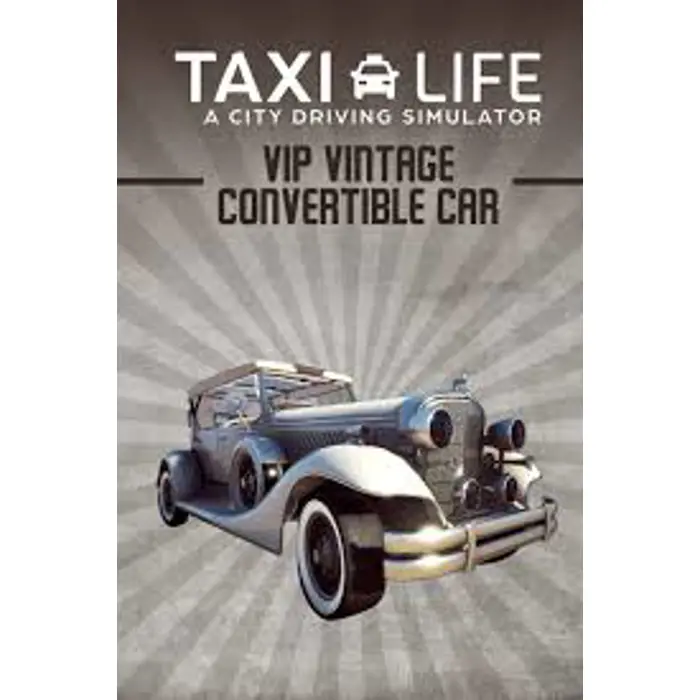 Taxi Life: A City Driving Simulator - VIP Vintage Convertible Car