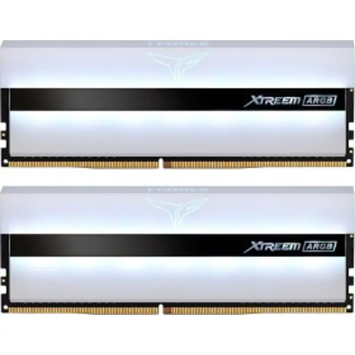 Team Group DDR4 -32GB - 3200 - CL - 16 T-Force XTREEM white Dual Kit