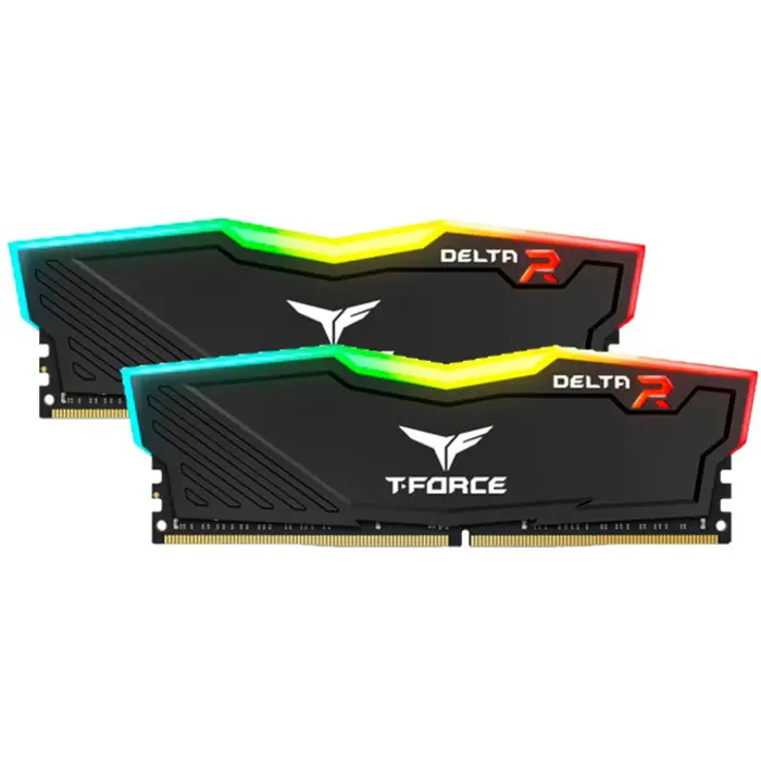 Team Group DDR4 -32GB - 3600 - CL - 18 T-Force Delta black Dual Kit