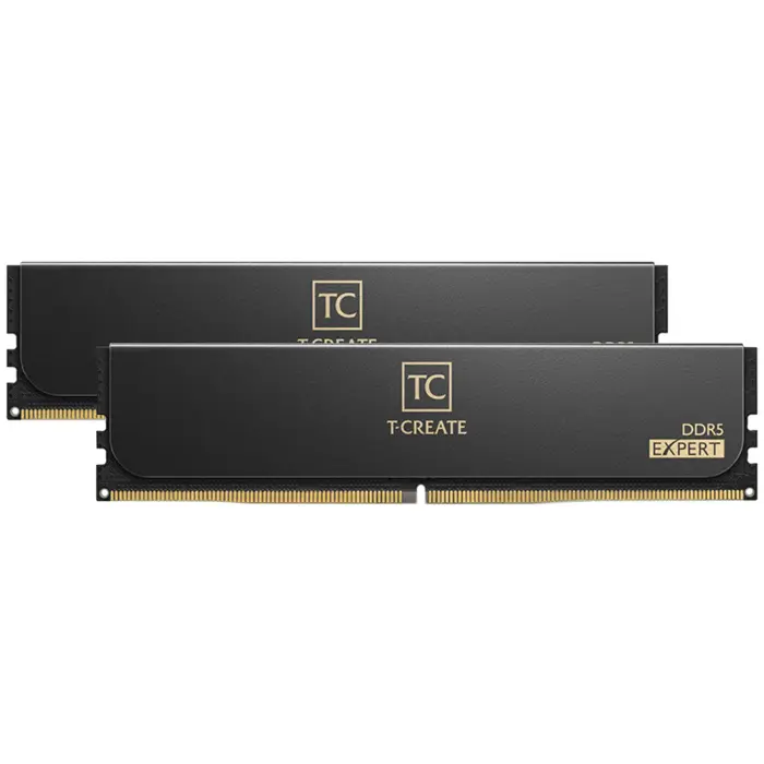 Team Group DDR5 - 32GB - 6000 - CL - 30 (2x 16 GB) dual kit, RAM (black, CTCED532G6000HC30DC01, T-CREATE EXPERT, AMD EXPO)