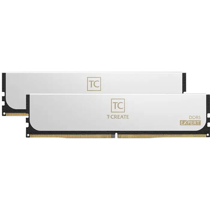 Team Group DDR5 - 32GB - 6000 - CL - 38 (2x 16 GB) dual kit, memory (white, CTCWD532G6000HC38ADC01, T-CREATE EXPERT)