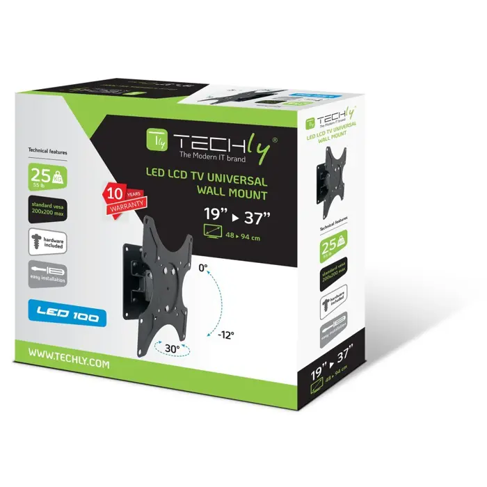 techly-19-37-wall-bracket-for-led-lcd-tv-tilt-1-swivel-black-54609-tvathluch0003.webp
