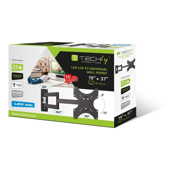 techly-19-37-wall-bracket-for-led-lcd-tv-tilt-3-joints-black-71119-tvathluch0031.webp