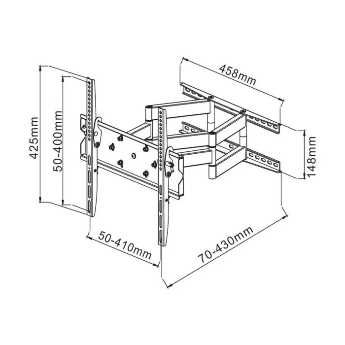 techly-23-55-wall-bracket-for-led-tv-lcd-full-motion-dual-ar-30647-wlononwcraitd.webp